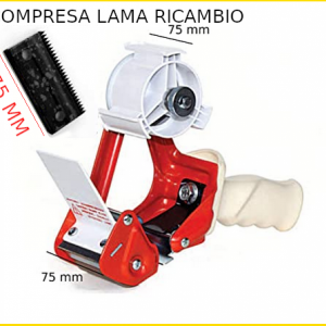 Tendinastro da 75 mm frizione regolabile + LAMA RICAMBIO