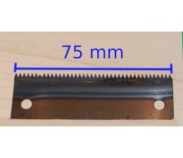 Lama ricambio da 75 mm per tendinastro in ferro
