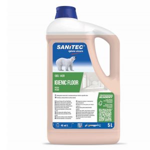 Detergenti per pavimenti Igienic Floor Sanitec - pesca e gelsomino - 5 kg -