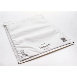 Busta imbottita Mail Lite® Tuff Cushioned - formato D (180x260 mm) - bianco - impermeabile - Sealed Air® - conf. 10 pezzi
