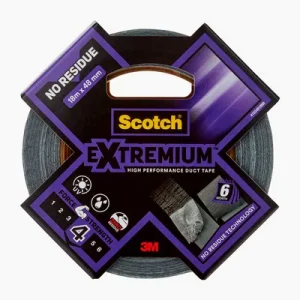 Nastro adesivo extra resistente Extremium™ No Residue - 48 mm x 18 mt - nero - Scotch®