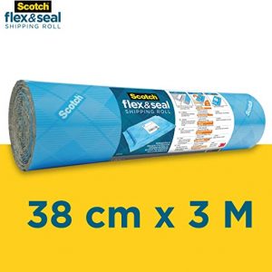 Rotolo per spedizioni Scotch™ Flex & Seal - 38,1 cm x 3 mt - colore blu